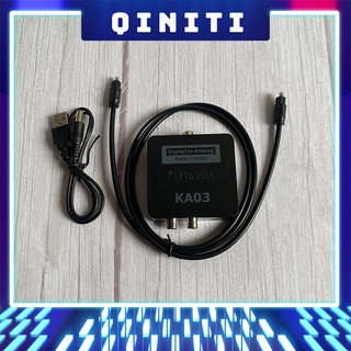 Bộ chuyển đổi âm thanh, bộ chuyển đổi Digital sang Analog KIWI KA03 mới full BOX