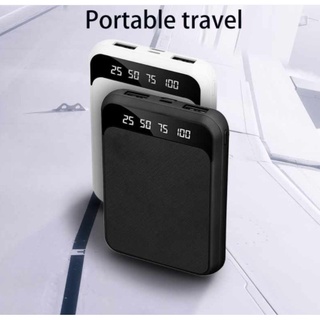 Sạc dự phòng A20 10.000 mAh có màn hình Led hiển thị phần trăm Pin thích hợp cho Iphone,Samsung