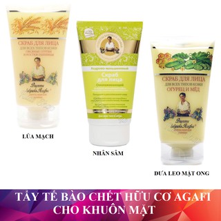 Tẩy Tế Bào Chết Hữu Cơ Cho Khuôn Mặt Bà Già Agafi 150ml
