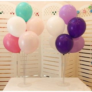 (TẶNG KÈM 7 BÓNG) Trụ Bong Bóng Để Bàn Trang Trí Sinh Nhật Trang Trí Tiệc (cao 70cm)