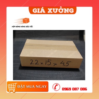 22x15x4,5 1 Hộp carton đóng hàng