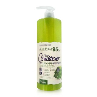 Dầu xả tinh chất lô hội Organia Aloe Vera 95% Soothing Hair Care Hair Conditioner 500g