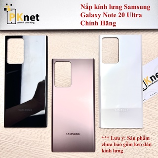 Nắp lưng Note 20 Ultra Chính Hãng Samsung (Vàng đồng, đen, trắng)