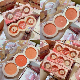 Má hồng 3 ô tròn ❤️  Any Lady Sweet Peach❤️