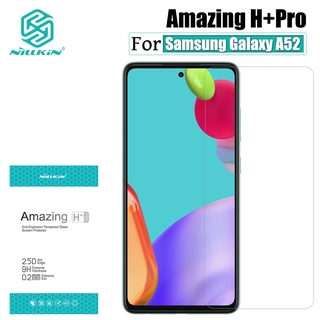 Kính cường lực Nillkin 2.5D H+ Pro cho Samsung Galaxy A52 4G / A52 5G / A52s chống chói trong suốt 0.2mm siêu mỏng 9H chống nổ