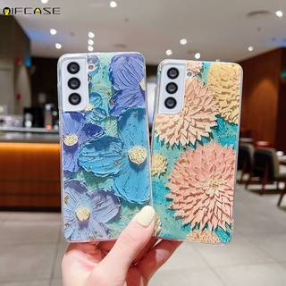 Ốp Điện Thoại Epoxy Mềm Hình Hoa Hướng Dương Nhiều Màu Sắc Lấp Lánh Cho Samsung Galaxy A12 A13 A33 A53 5G