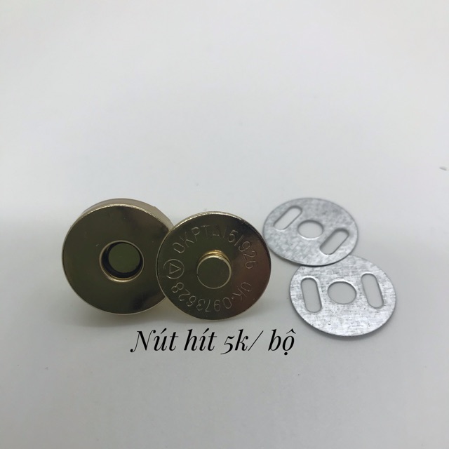 Nút hít - phụ kiện làm túi xách ( 2 bộ)