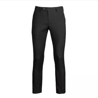 Quần tây nam Owen có tăng đơ màu đen Regularfit - QRT91045