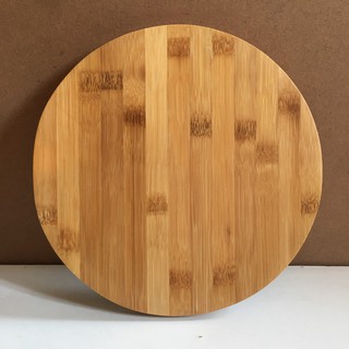 Thớt Tre Tự Nhiên Siêu Bền 3 Lớp, Hình Tròn Loại Xịn