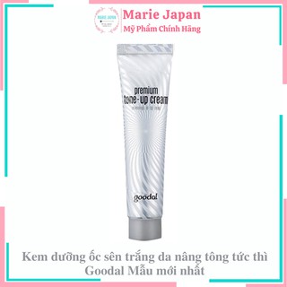 Kem dưỡng trắng da nâng tông tức thì Goodal Premium Snail Tone Up mini 10ml Mẫu mới nhất