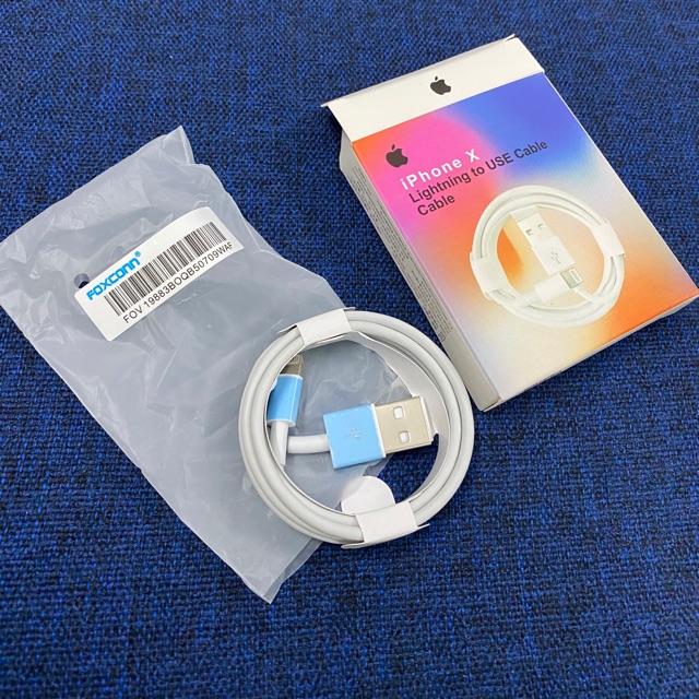 🔥(Ảnh, video thật) CÁP SẠC ZIN LIGHTNING FOXCONN CHO IPHONE