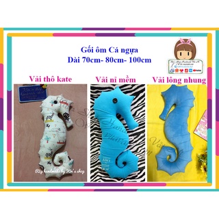 Gối Ôm Cá Ngựa Có Dây Kéo xinh xắn làm quà tặng gối ôm cho bé quá cưng luôn