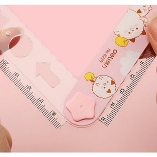 Thước kẻ gấp Deli 30cm