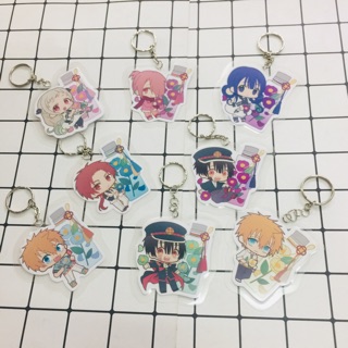 Sét 8 móc khoá jibaku shounen hanako-kun nhue hình shop đăng