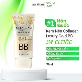 Kem Nền Collagen Luxury Gold BB Cream 3w Clinic 70ml - 3W133