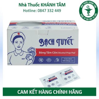 ! Bông Tẩm Cồn Bạch Tuyết - Alcol pad - Alcohol pad ! !