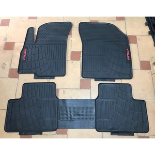 Thảm trải sàn, lót sàn cao su xe Suzuki Ertiga- Hàng cao su đúc không mùi- Mẫu 2