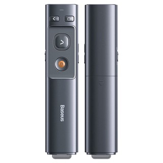 Bút Laser trình chiếu Baseus Orange Dot Wireless Presenter cho Laptop/ Macbook(100m. 2.4Ghz USB/Type-C Receiver...)