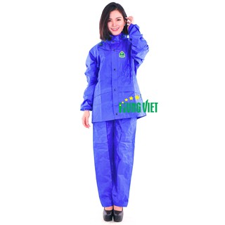 Áo mưa bộ vải siêu nhẹ chống thấm tốt