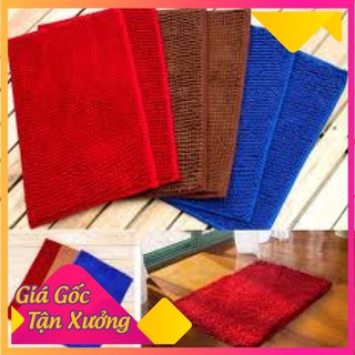 Thảm Chùi Chân 30cm x 46cm San Hô Đinh [Xả Kho] Siêu Thấm Nước,Chống Trơn Trượt (Màu Ngẫu Nhiên)