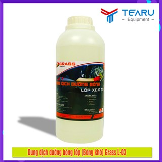 Nước làm đen, bảo vệ bóng lốp Grass 1L (bóng khô)