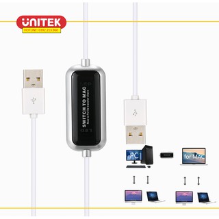 Cáp USB Chuyển Đổi Dữ Liệu Kết Nối Máy Tính Với MAC Switch To MAC