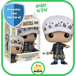 [Ship Hỏa Tốc][Full Box] [Tặng Hộp Bảo Vệ] Mô hình Funko chibi Trafalgar Law Đảo Hải Tặc One Piece No.101