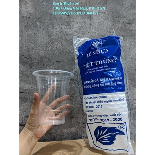 Combo 25 Ly nhựa 800ml - Ly Khổng Lồ (CÓ NẮP / KHÔNG NẮP) : chuyên trà tắc, nước mía, trà sữa...