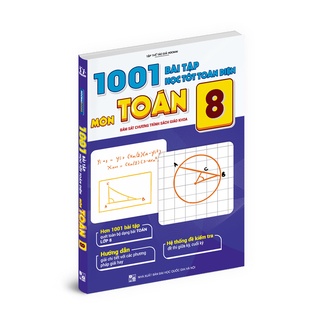 Sách - 1001 Bài Tập Học Tốt Toàn Diện Môn Toán Lớp 8