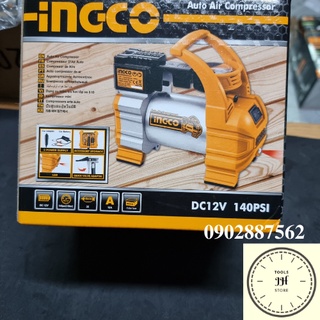 12V Máy bơm hơi lốp xe ô tô INGCO AAC1401