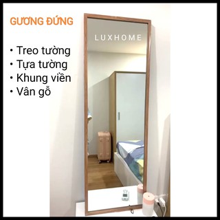 Gương Toàn Thân Khung Gỗ Nhựa LUXHOME Nhiều Màu, Kích thước.