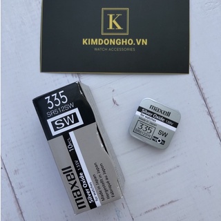 Hộp 1 Viên Pin Maxell SR512SW SR512 512 335 Thay Thế Cho Đồng Hồ Đeo Tay Các Loại