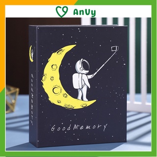 Album đựng ảnh 10x15 để 200 tấm bìa giấy cứng đẹp siêu cute để ảnh cho con, ảnh gia đình tại kho album ảnh ANVY