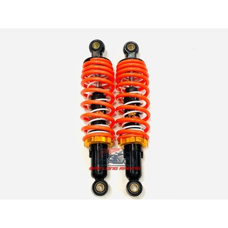 Phuộc kiểu 2 lò xo gắn xe máy Sirius,Jupiter..màu CAM siêu rẻ đẹp