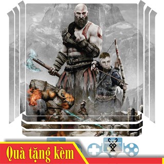 skin ps3 và ps4 god of war 4 miếng dán trang trí bảo vệ decal máy game điện tử giá cạnh tranh nhất