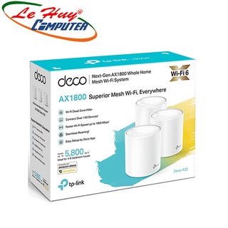 Bộ phát wifi Mesh TP-Link Deco X20 3-pack WIFI 6 AX1800