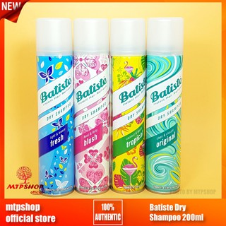 Dầu Gội Khô Batiste Dry Shampoo 200ml