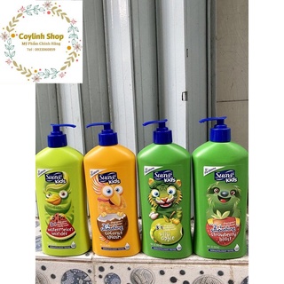 [ Chính Hãng ] Sữa Tắm Gội Suave Kids cho em bé Hương Trái Cây 532ml Hàng Mỹ