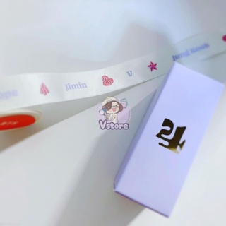 BTS 2021 HOLIDAY - RIBBON ROLL | RUY BĂNG TÊN 7 THÀNH VIÊN BTS (HÀNG OFF, SẴN)