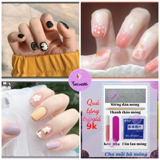 Móng tay giả kèm keo dài nhọn ngắn YOU NAILS (Mã Yn61-Yn70)