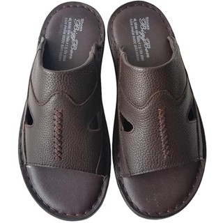 Dép Nam Da Bò May Đế BIGGBEN HKD078