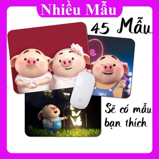 Lót Chuột Heo Mập Đáng Yêu 45 Mẫu, In Lót Chuột Theo Yêu Cầu