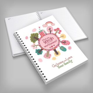 Notebook: Gia Đình Thân Yêu - Go Home And Love Your Family