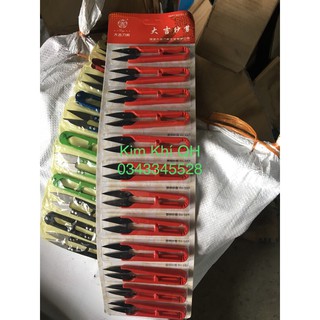 12 Kéo cắt chỉ Đỏ xịn - Hàng chất lượng , giá tốt