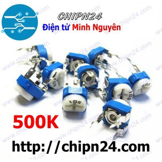 [5 CON] Biến trở cúc áo RM065 500K (504) (Biến trở tam giác)