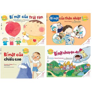 Sách - Ehon Bí mật của cơ thể (bộ 4 quyển)