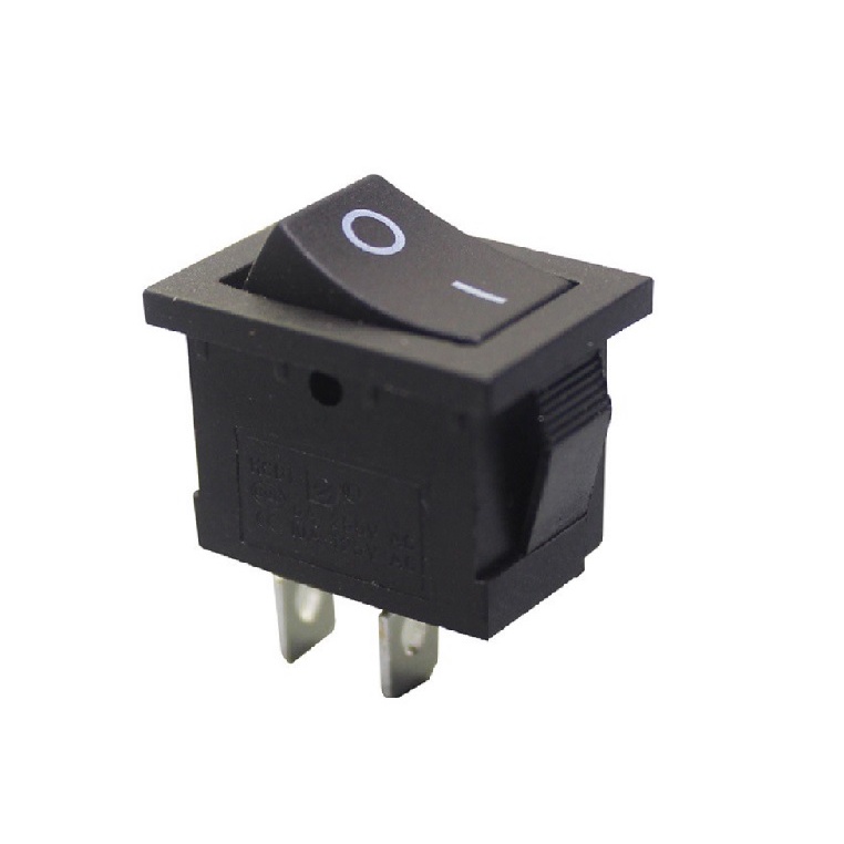 (10 chiếc) Công tắc KCD1-101 (3 chân 2 vị trí màu đen 6A-250VAC)