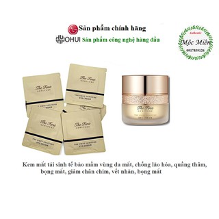 Gói kem mắt Ohui trẻ hóa,chống lão hóa,mờ nhăn, chân chim, thâm quầng, bọng mắt Ohui The First Eye Cream