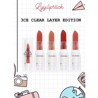 SON THỎI 3CE CLEAR LAYER EDITION