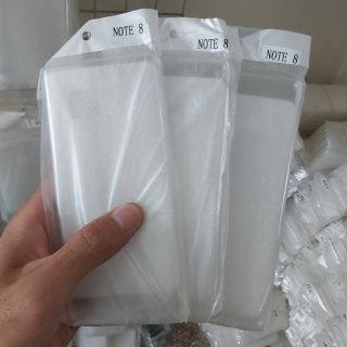 Bộ 3 chiếc ốp lưng cho galaxy note 8 silicon trong suốt siêu mỏng(loại tốt)